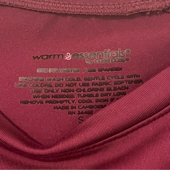 Warm Essentials Cuddl Duds Base Layer Long Sleeve Tee - Picture 2 of 3